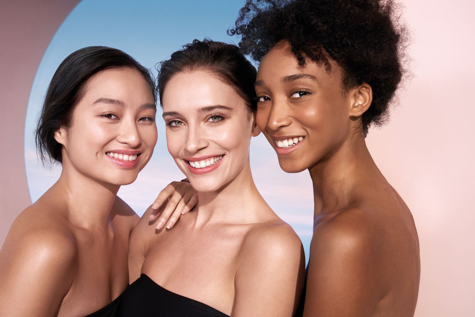 three women